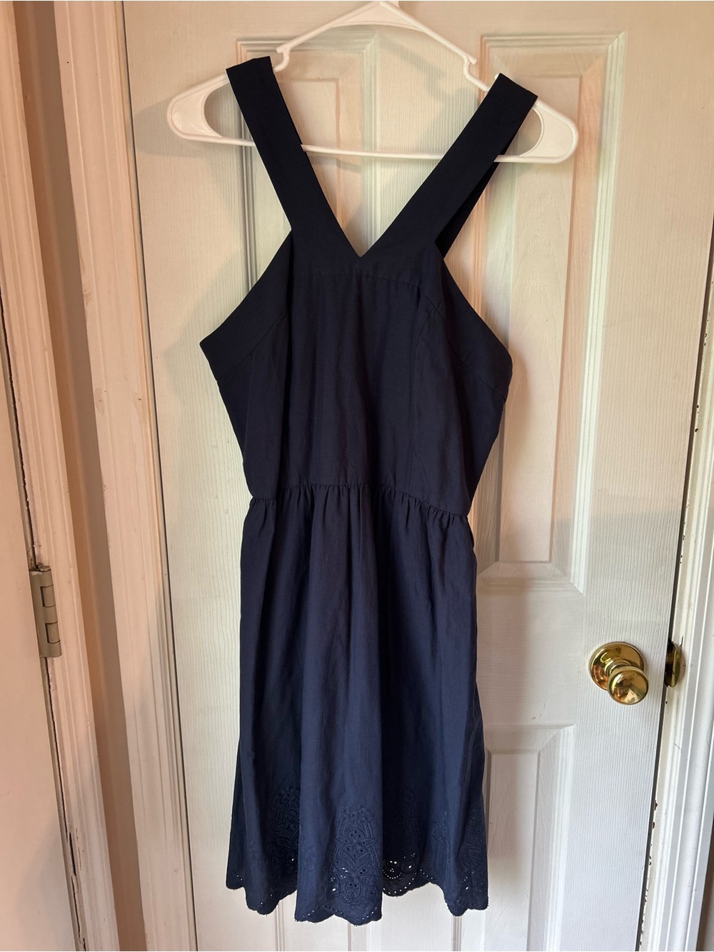 Brixon Ivy Navy Blue Sleeveless Midi Dress